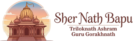 Shernath Bapu of Triloknath Ashram logo